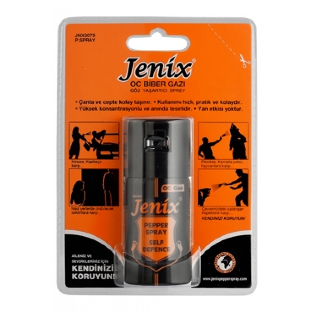 JENIX BİBER GAZI 40ML JENIX BİBER GAZI 40ML